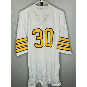 Vintage Minnesota Vikings Blank white Local 70’s Knit L Jersey #30 Made In USA